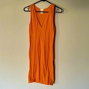 Better Be, orange dress. Size: M/L